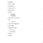 Table of Contents